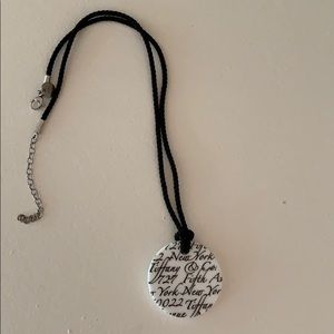 Tiffany notes necklace